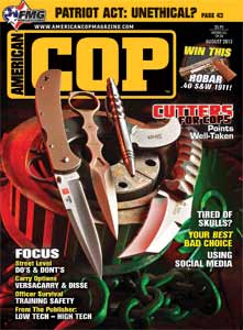 American Cop Magazine August 2013
