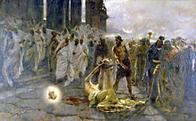 Apostle Paul beheaded.