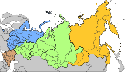 Military Districts of Russia 2010