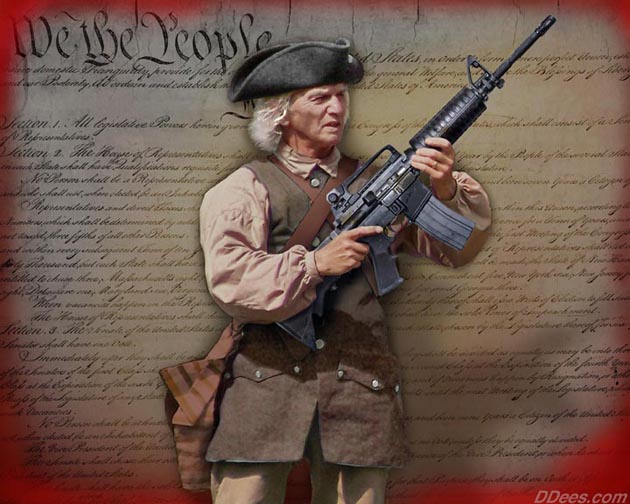 Founding Fathers Militia had the equivalent of the M16